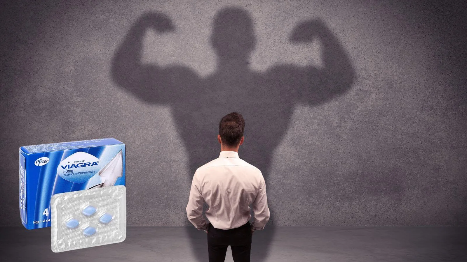 Viagra là thuốc tăng cường sinh lý nam của Mỹ được nhiều nam giới biết đến