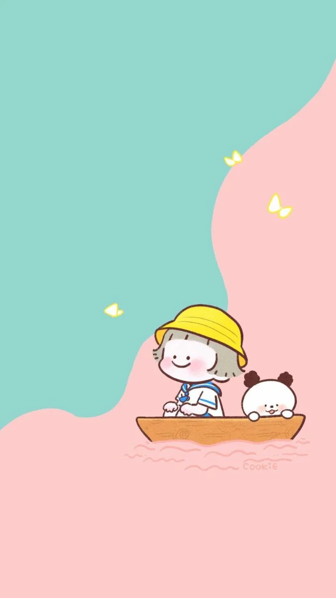 Ảnh nền hoạt hình cute cho điện thoại