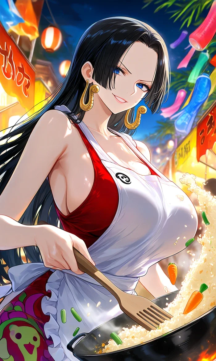 Ảnh Boa Hancock anime 18+ mông to