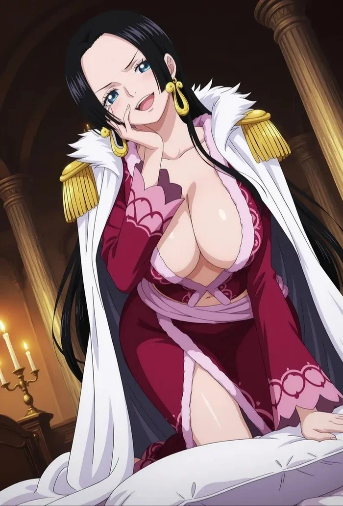 Ảnh Boa Hancock hentai cởi đồ sexy
