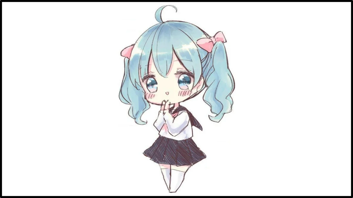 mẫu vẽ người cho bé cute