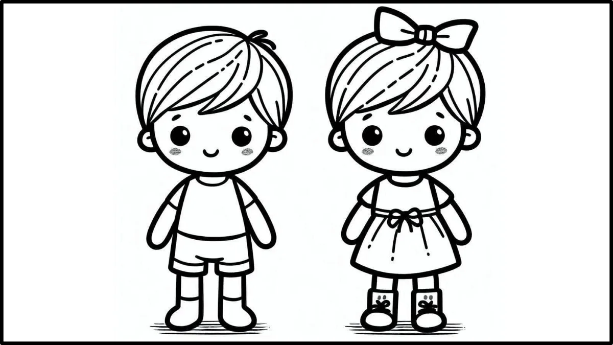 Hình mẫu vẽ người cho bé đẹp nhất