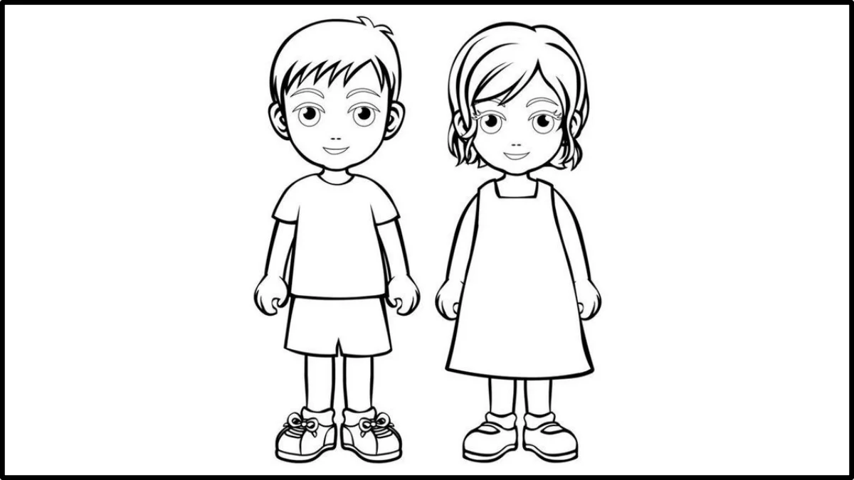 cách vẽ người cho bé