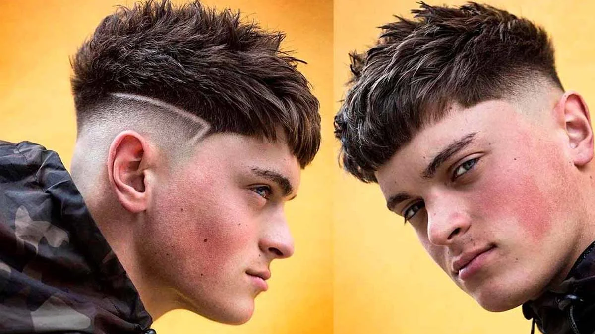 Tóc nam uốn sóng phồng undercut