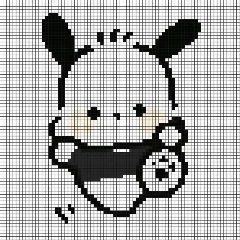 999+ hình tranh Pixel đơn giản, mini cute dễ vẽ theo ô vuông