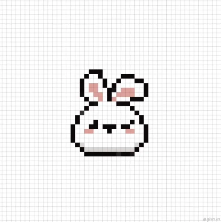 Pixel art động vật | Tranh pixel cute nhỏ, Vẽ pixel art cute đơn giản, Hình