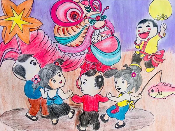 Mẫu vẽ tranh trung thu đẹp, ý nghĩa, sáng tạo nhất