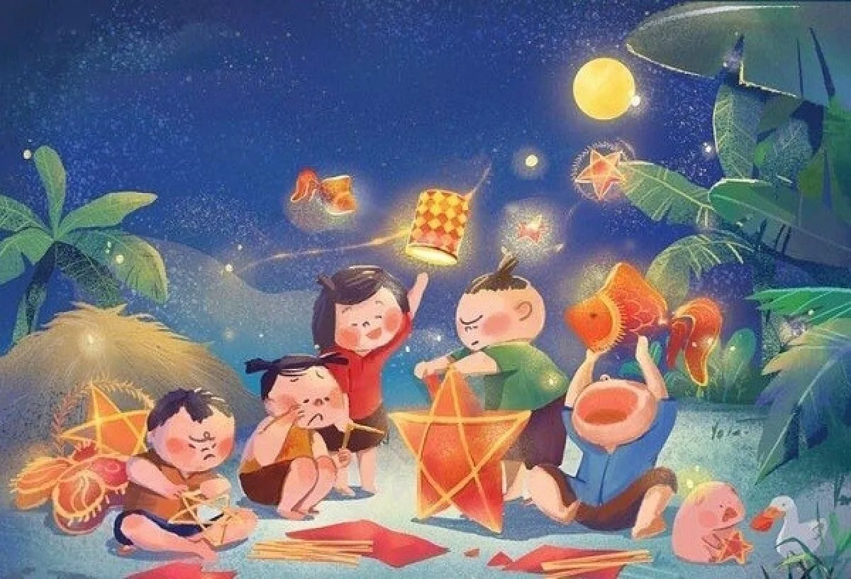 Bí quyết vẽ tranh Trung thu: Hướng dẫn cách tạo nên những tác phẩm độc đáo