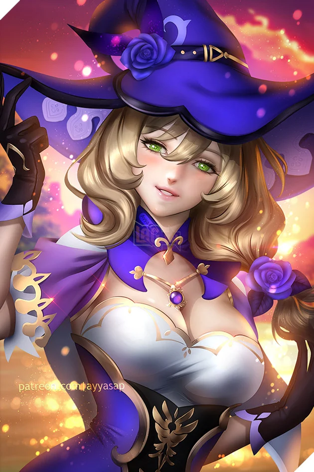 Phù thủy Lisa trong Genshin Impact bỗng trở nên sexy 18+ khó cưỡng qua fanart từ người hâm mộ