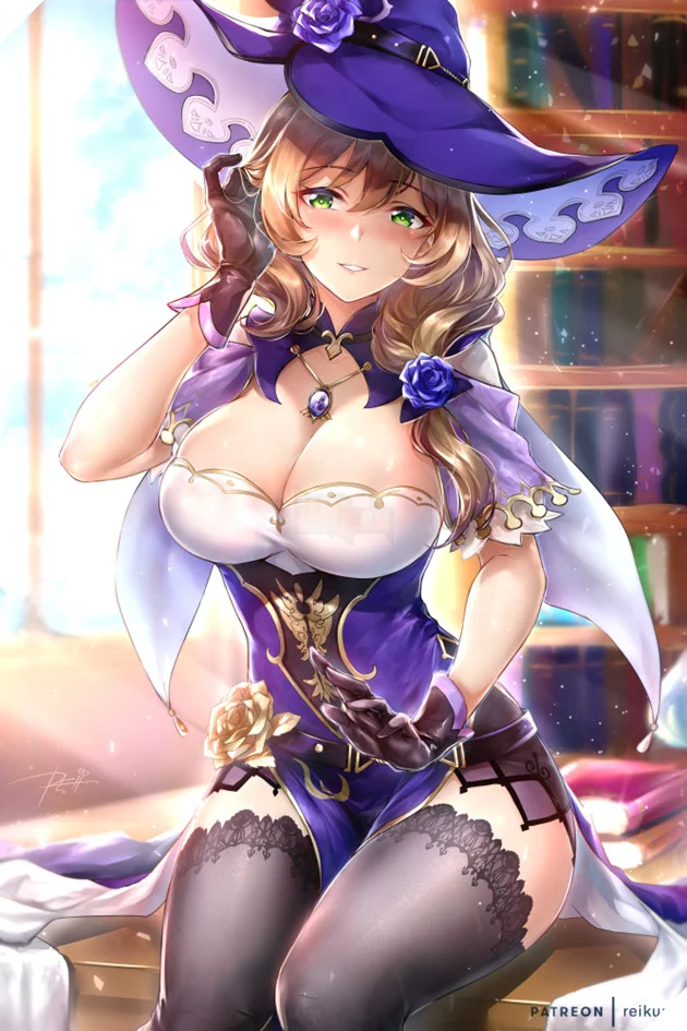 Phù thủy Lisa trong Genshin Impact bỗng trở nên sexy 18+ khó cưỡng qua fanart từ người hâm mộ 9