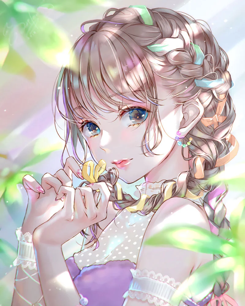 30+ ảnh gái xinh anime cute siêu đáng yêu càng nhìn càng mê