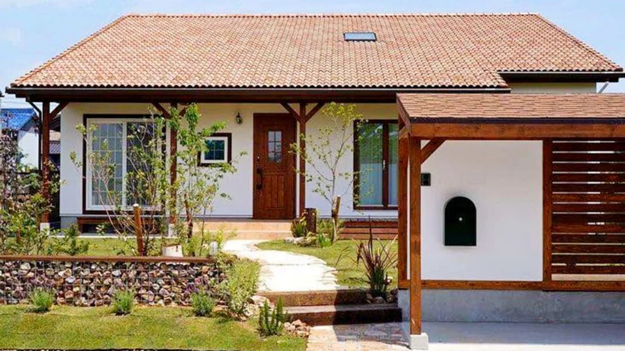 Mẫu nhà cấp 4 nông thôn 250 triệu kết hợp sân vườn đẹp, thoáng đãng ở vùng ngoại ô