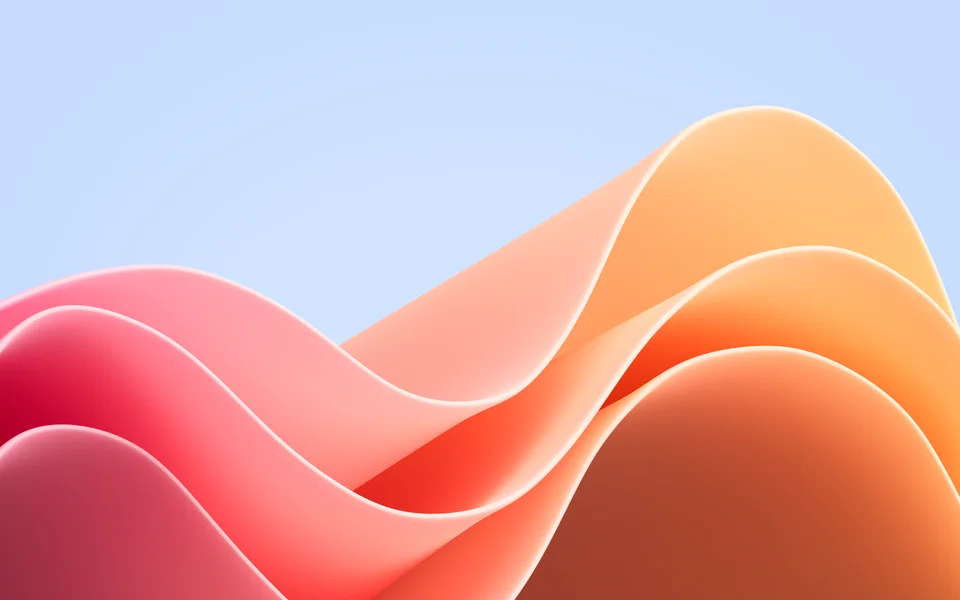 Hình Nền Windows 11 Sóng Trừu Tượng Đầy Màu Sắc 4K | 3840x2160 | Wallpaper Alchemy