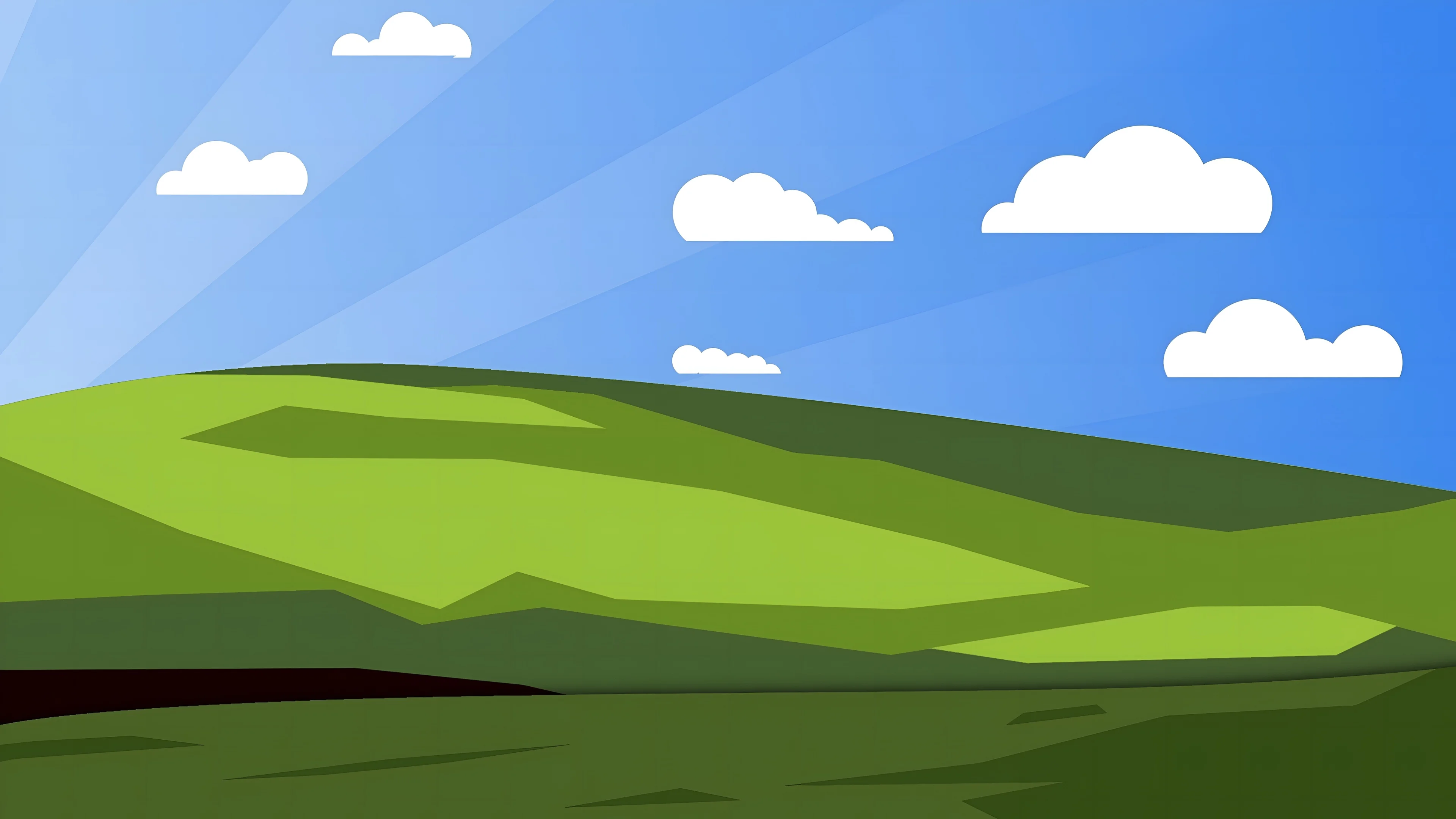Hình nền Windows XP Bliss - 4K Ultra HD Đồi Xanh Nền Desktop | 3840x2160 | Wallpaper Alchemy