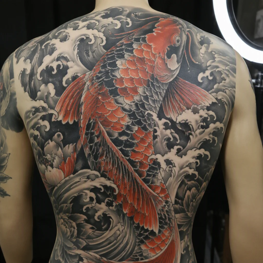 hình xăm full lưng: gợi ý số 6