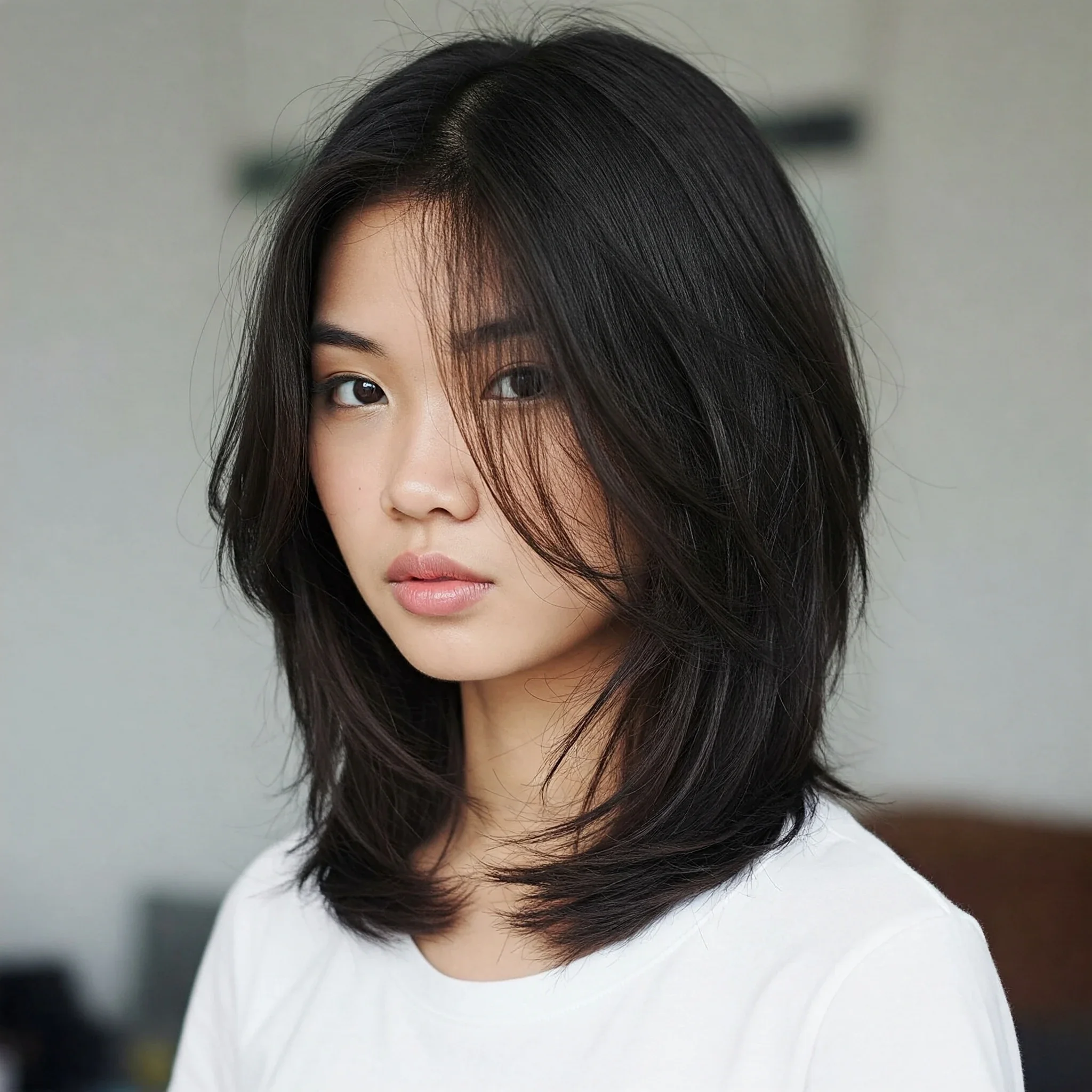 Layer bung cho tóc mỏng