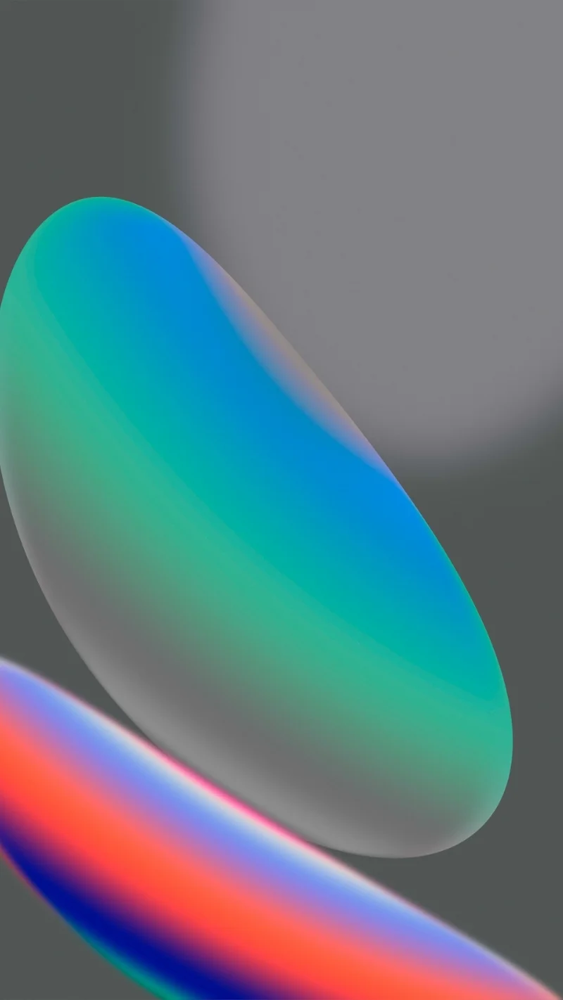 Hình nền Google phong cách tối giản với các khối màu gradient hiện đại