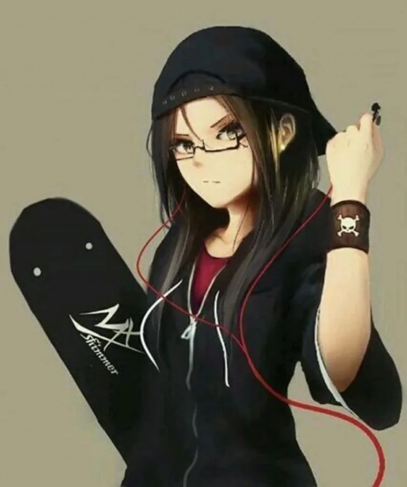hình ảnh anime lạnh lùng nữ
